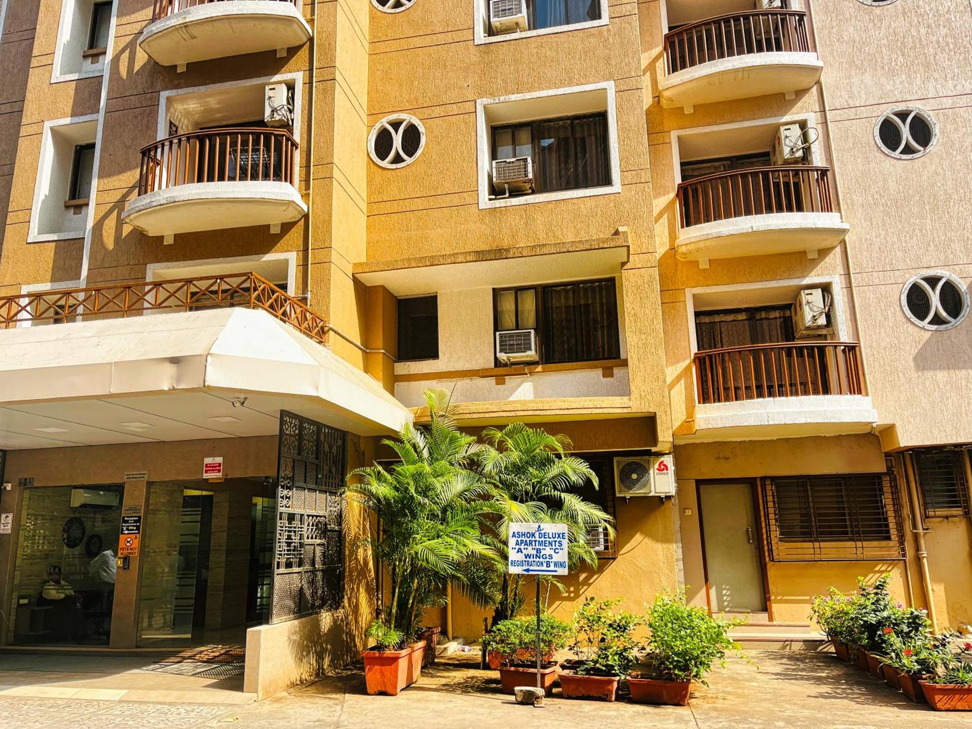 Maxxvalue - Service Apartment Marol Bombaim Exterior foto